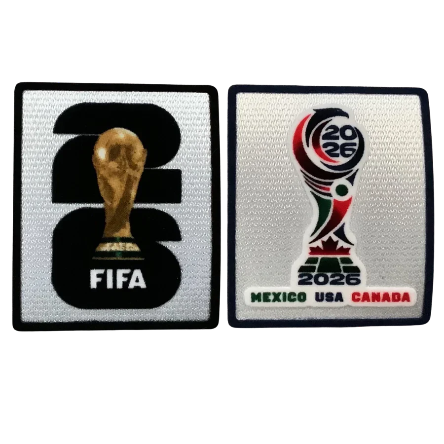 Set de Parches Copa Mundial 2026