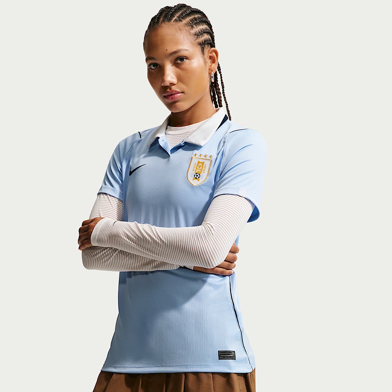 Camiseta Mujer Local Uruguay 2026