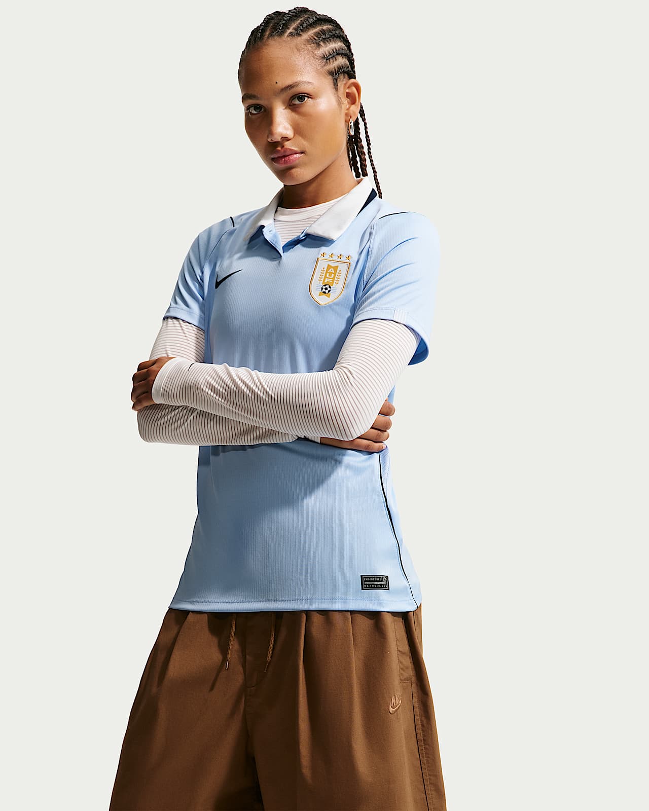 Camiseta Mujer Local Uruguay 2026
