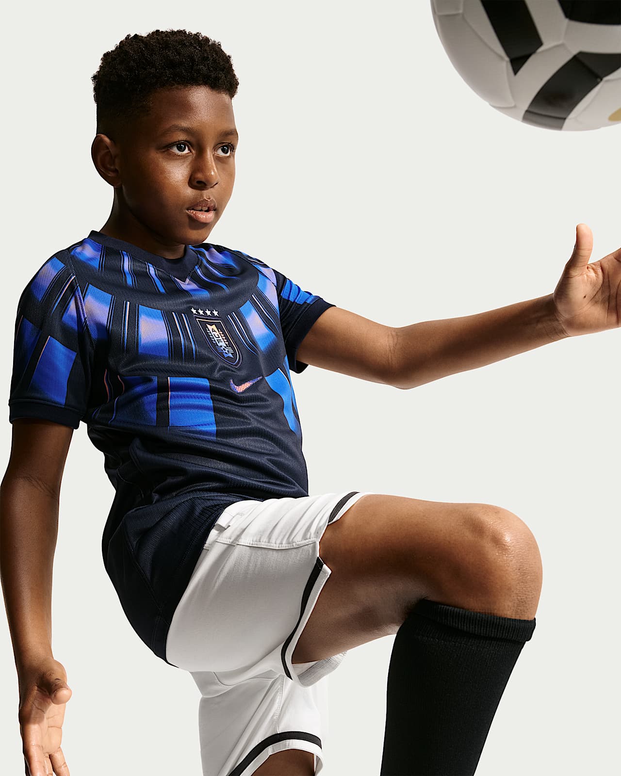 Camiseta Niños Visitante Uruguay 2026