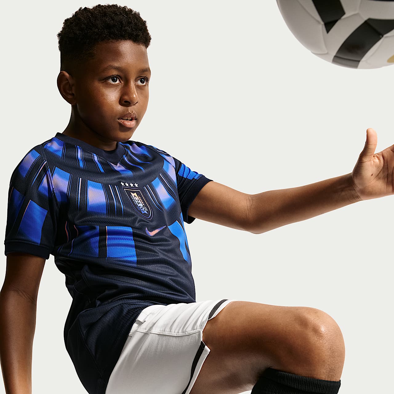 Camiseta Niños Visitante Uruguay 2026