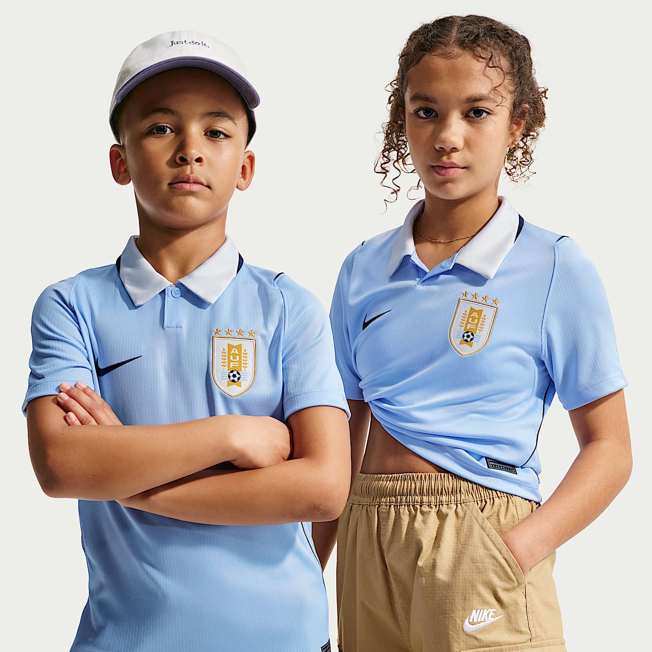 Camiseta Niños Local Uruguay 2026